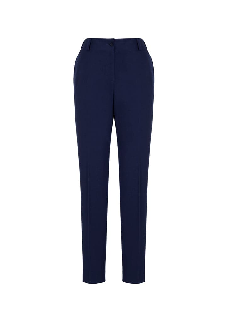 Ladies Siena Bandless Elastic Waist Pant in Navy