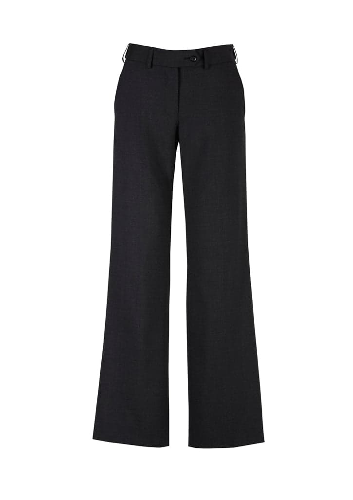 Ladies Wool Adjustable Waist Pant in Black