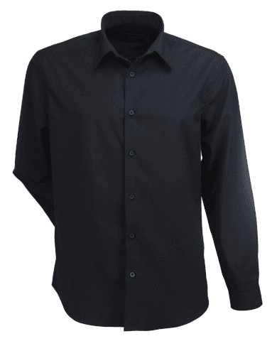 Mens Candidate Shirt L/S in Black