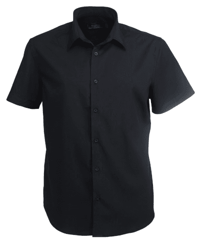 Mens Candidate Shirt S/S in Black
