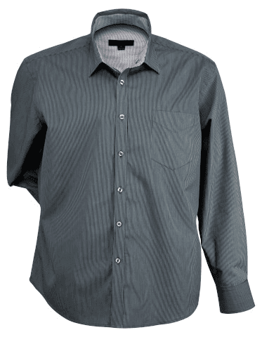 Mens Inspire Shirt L/S in Charcoal