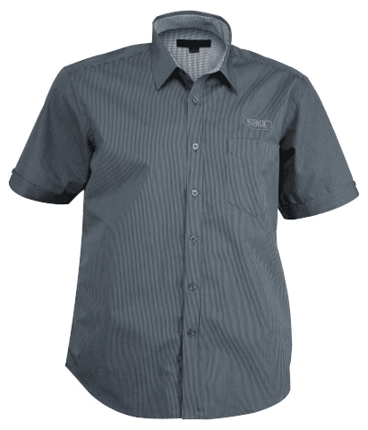 Mens Inspire Shirt S/S in Charcoal