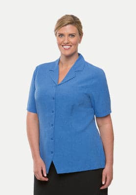 Ladies Ezylin Overblouse in Ocean