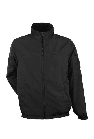 Unisex Switcher Jacket L/S in Black/Black