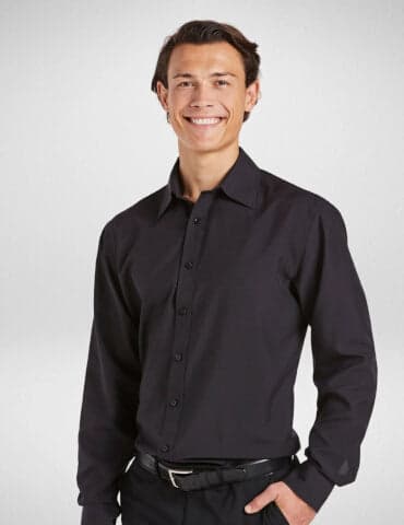 Mens Climate Smart Long Sleeve in Black