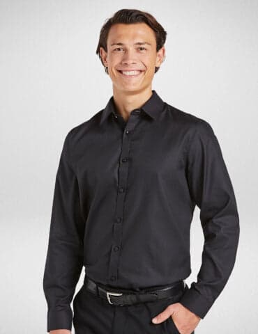 SERENITY Semi Fit Long Sleeve in Black