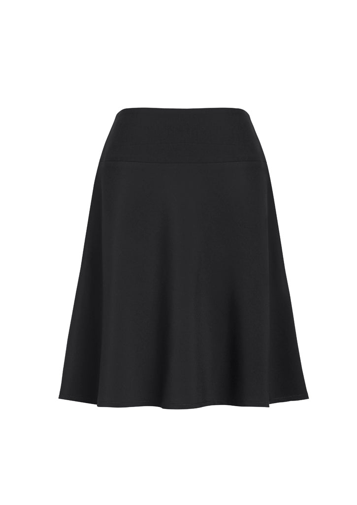 Ladies Siena Bandless Flared Skirt