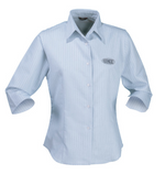 Ladies Pinpoint Shirt 3/4S