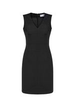 Ladies Cool Stretch Sleeveless V Neck Dress