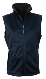 Ladies Bonded Softshell Vest Sleeveless