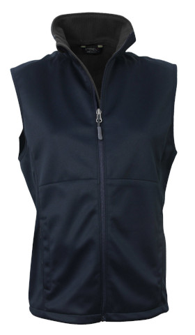 Ladies Bonded Softshell Vest Sleeveless