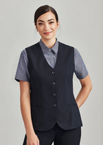 Ladies Wool Longline Vest