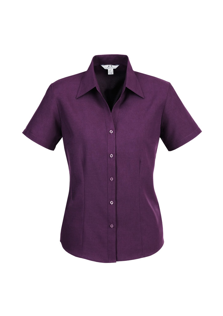 Plain Ladies Oasis Short Sleeve Shirt