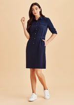 Ladies Chloe Georgette Shirt Dress