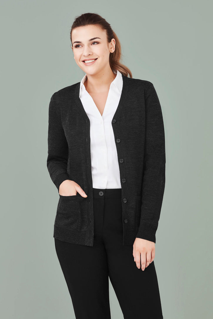 Womens Button Front Cardigan