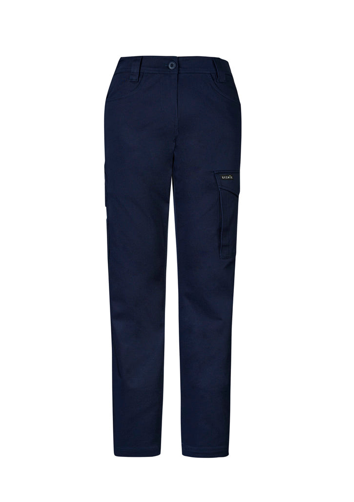 Ladies Essential Basic Stretch Cargo Pant