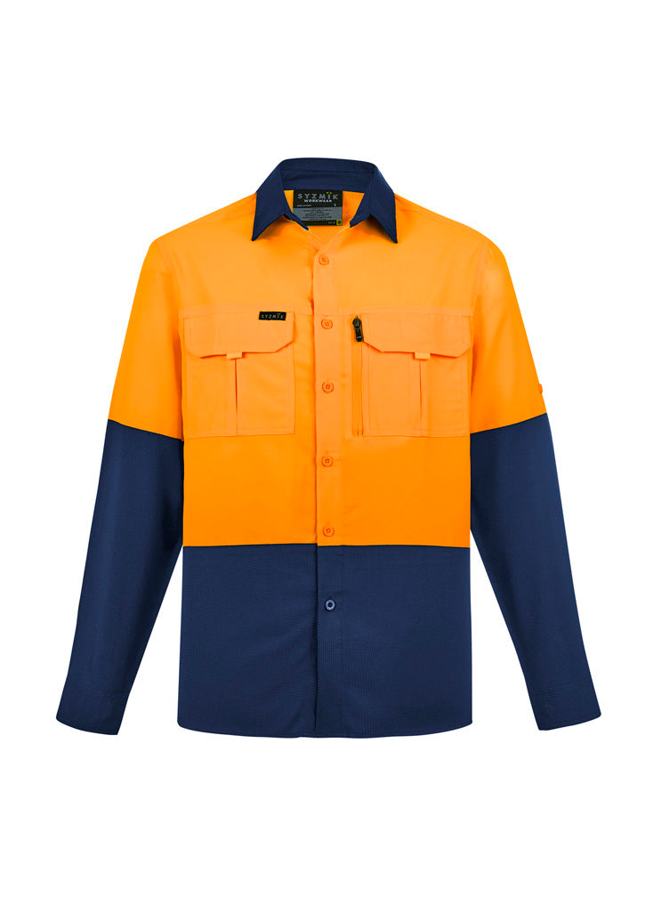 Mens Hi Vis Outdoor L/S Shirt